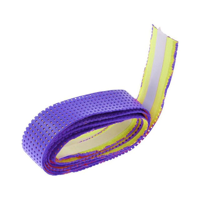 Transemion Anti Glissement Raquette Rouleau Tennis Poignée Bande d'Emballage Violet 110x2.5x0.2CM 1Set