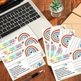 thumbnail image 2 of Fournitures pour Enseignants Notes pour Enseignants de Classe Cartes d'Encouragement Familial, 2 of 6