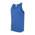 thumbnail image 1 of Unisex Jersey Tank - True Royal Tri-Blend - Medium, 1 of 1