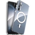 thumbnail image 1 of [PST] Samsung Galaxy S23 FE Case, Hybrid TPU Back Cover with Magnetic Wireless Charging (MagSafe Compatible), 1 of 4