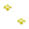 thumbnail image 3 of Decodeary 50pieces Low Maintenance Soft Texture Fabric For Albums And Decorations Realistic Appearance Fiber Wide Application Yellow 4.5cm 2Set, 3 of 6
