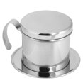 thumbnail image 1 of Pot de Filtre à Café Portable en Acier Inoxydable avec Design Élégant pour Maison Cuisine Bureau Extérieur, 1 of 7