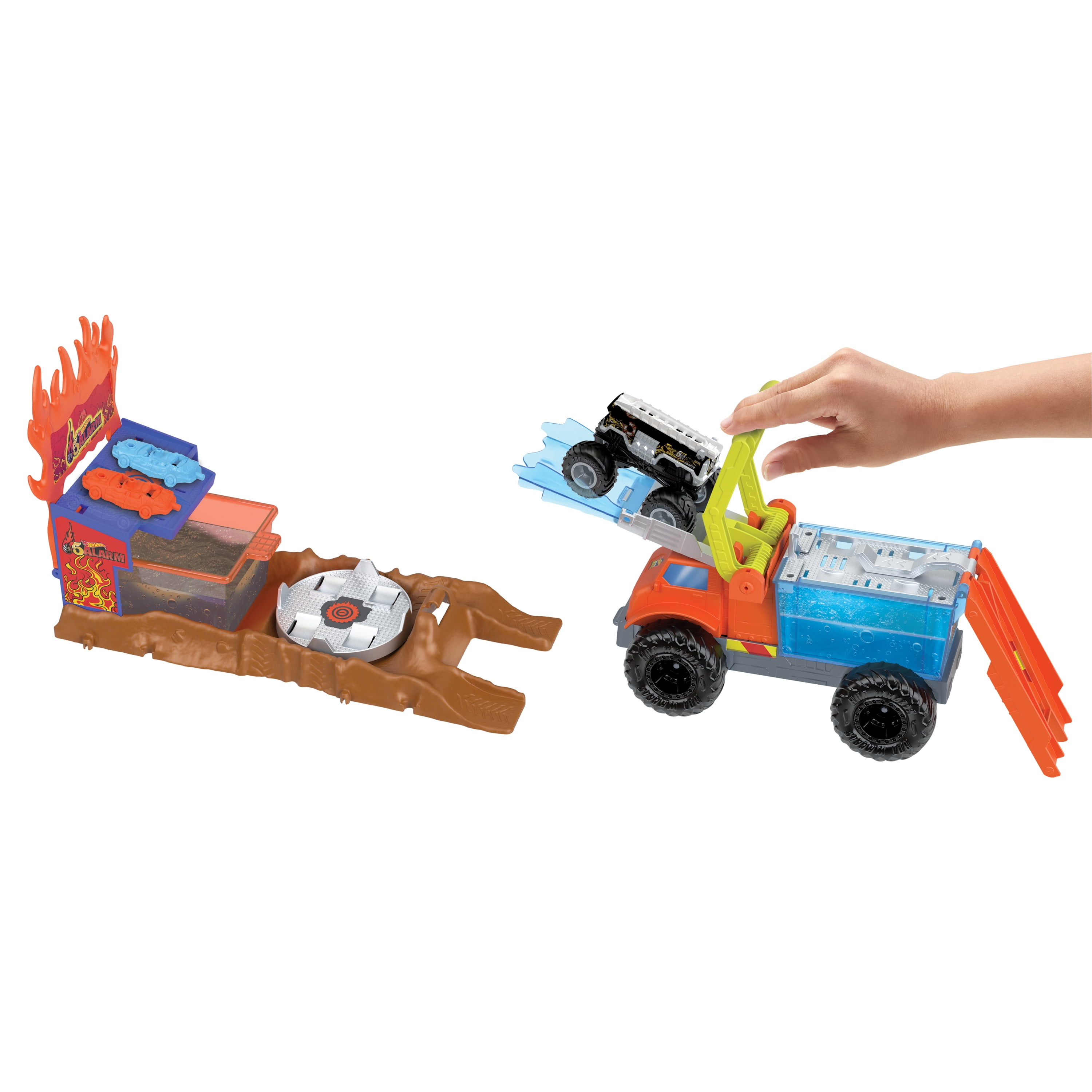 Hot Wheels-Coffret Véhicule de secours 5 Alarm-Color Shifters