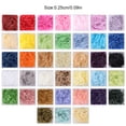 thumbnail image 3 of 1 Pack Lafite Paper Raffia Filler Colorful Shredded Box Packaging Decoration Practical Wedding Party Easter New Year Purple to gray, 3 of 7