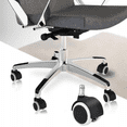thumbnail image 1 of Lunfar 5-Pack Wheels for Office Chair - 11 mm Black, 1 of 5
