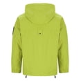 thumbnail image 3 of KIHOUT Men's Waterproof Shell Jacket Windbreaker Hooded Solid Color Rain Coat for Outdoor Hiking Climbing Traveling, 3 of 5