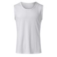thumbnail image 1 of Débardeur d'Entraînement pour Homme, Sans Manches, Col Ras du Cou, Coupe Ajustée, Athlétique, pour Musculation, 1 of 5