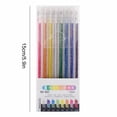 thumbnail image 3 of Pen 1 Multicolor Glitter Markers 8 Colors Quick Sand Gel Pen for DIY Greeting Cards Invitations Glow Ink 2ml Craft, 3 of 8