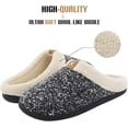 thumbnail image 2 of Mens Comfortable Home Slippers Imitation Plush Winter Warm Shoes, 2 of 5