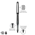 thumbnail image 3 of uniball™ Vision Needle Rollerball Pens, Micro Point (0.5mm), Black, 5 Pack, 3 of 7