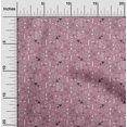 thumbnail image 1 of oneOone Polyester Lycra Mauve Fabric Geometric Sewing Material Print Fabric By The Yard 56 Inch Wide-0CG, 1 of 4