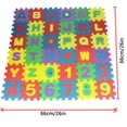 thumbnail image 3 of Clearance! 36Pcs Number Alphabet Puzzle Foam Maths Educational Toy Gift Sales ad Todays Deals In #14, 3 of 7