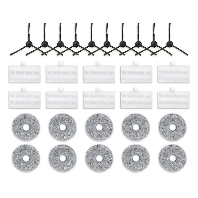 For U200 / U200 Pro Robot Vacuum Side Brush Hepa Filter Mop Pad Replacement Spare Parts Accessories