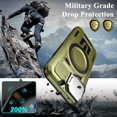 thumbnail image 2 of KOMI for iPhone 16E MagSafe Case with Adjustable Metal Camera Lens Cover Stand with 1 Screen Protector,[Mil-Grade Protect] Rugged Heavy Duty Magnetic Case for iPhone 16e / iPhone SE4 6.1", 2 of 5