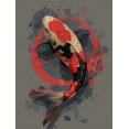 thumbnail image 1 of Japanese Koi Fish Canvas Print, for Living Room, Office, Dining Room, Study Room Decor, 1 of 8