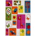 thumbnail image 1 of Ladole Rugs Cream and Multicolor Nature Theme European Kids Area Rug Carpet, 4x6 (3'11" x 5'3", 120cm x 160cm), 1 of 6