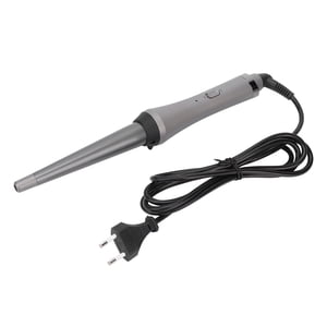 Tapered Curling Wand Home Curling Iron Wand Ceramic Barrel Hair Curler 110?240VEU Plug