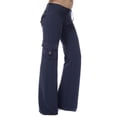 thumbnail image 1 of TopLLC Pantalon Tactique Extensible Flex pour Femmes, Pantalon Cargo Résistant à l'Eau en Ripstop pour le Travail, Pantalon Droit/cargo à Taille Élastique avec Poches, 1 of 4