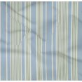 thumbnail image 3 of oneOone Organic Cotton Poplin Twill Fabric Multicolor Stripe Printed Craft Fabric BTY 42 Inch Wide, 3 of 3