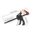 thumbnail image 2 of Heavy Duty Universal G Clamp with Quick Release Mechanism for Woodworking and Metal Construction Projects, 2 of 6