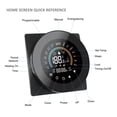 thumbnail image 3 of Smart Thermostat For Water/Gas Boiler Digital Temperature Controller Large LCD Display Touch Button Voice Control ,Temperature calibrating, 3 of 6