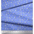 thumbnail image 2 of Soimoi Poly Georgette Fabric Radio Transistor,Guitar & Piano Musical Instrument Decor Fabric Printed Yard 52 Inch Wide, 2 of 3