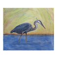 thumbnail image 1 of Betsy Drake BK027 Blue Heron Fleece Throw, 1 of 1