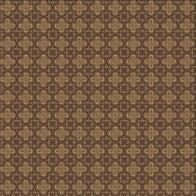 Ahgly Company Machine Washable Indoor Square Transitional Cinnamon Brown Area Rugs, 6' Square