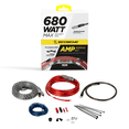 thumbnail image 4 of Scosche KPA8CCF 680-Watt Hybrid OFC/CCA Amplifier Wiring Kit with Twisted Pair Audio Cables New, 4 of 10