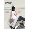 thumbnail image 3 of Couverture Jetée Chauffante Électrique Portable avec Chapeau - Fausse Fourrure et Sherpa pour Canapé, Maison, Bureau, 3 of 14