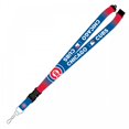 thumbnail image 1 of Chicago Cubs Crossover Lanyard With Safety Latch, 1 of 1