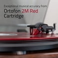 thumbnail image 2 of Fluance RT83 Reference High Fidelity Vinyl Turntable Record Player with Ortofon 2M Red Cartridge, Speed Control Motor, High Mass MDF Wood Plinth, Vibration Isolation Feet - Walnut, 2 of 8