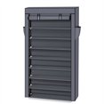 thumbnail image 4 of 10 Tiers Shoe Rack with Dustproof Cover 45 Pairs Closet Shoe Storage Cabinet Organizer, 4 of 7