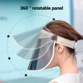 thumbnail image 1 of Adjustable Sun  360° Rotation Sun Visor Hat UV Protection Hat Face Shield Hat For Outdoor Camping Hiking  Tennis, 1 of 5
