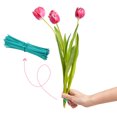 thumbnail image 3 of Miangastore Garden Twine Support Ties Green PVC 1000Pcs 3.93X0.08X0.08in, 3 of 8