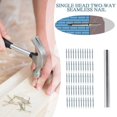 thumbnail image 4 of YSABOXY 100/200X Double-Head Skirting Thread Seamless Nail Nail US Nails, 4 of 6