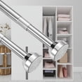 thumbnail image 1 of Heavy-Duty Stainless Steel Telescopic Rod - Multi-Purpose Extendable Curtain/Clothes/Shower Rod with Thickened Design, No Drilling Required, Adjustable Length 55-80cm, Factory Direct Sale for, 1 of 5