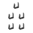 thumbnail image 2 of Ruiboury Support de Servomoteur Fiable en Alliage d'Aluminium Stable Robuste Portable Supports de Cardan de Servomoteur Support de Montage pour comme Illustré 5Ensemble, 2 of 6