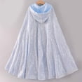 thumbnail image 4 of Princess Capes Colorful Sequins Cloak for Girls-Halloween Birthday Party Costumes Dress up, 4 of 5