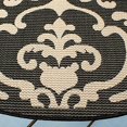 thumbnail image 4 of Safavieh Courtyard Sand Indoor Outdoor Rug - Round 7'10", 4 of 4