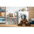 thumbnail image 2 of Ahgly Tapis Rectangulaire Lavable en Machine Intérieur Rouge Nuit, 5 Pieds x 7 Pieds, 2 of 7