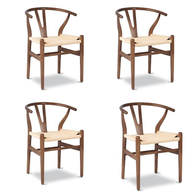 Heavenly Collection Wood Dining Chair SET OF 4