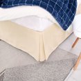 thumbnail image 3 of Pleated Bed Skirt Classic Tailored Styling Dust Ruffled Hotel, 3 of 14