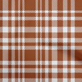 thumbnail image 1 of oneOone Cotton Flex Brown Fabric Check Sewing Craft Projects Fabric Prints By Yard 40 Inch Wide, 1 of 4