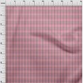 thumbnail image 3 of oneOone Viscose Jersey Fabric Madras Check Printed Fabric 1 Yard 60 Inch Wide, 3 of 5
