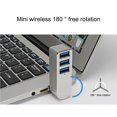 thumbnail image 4 of Shengyu 3-Port USB 3.0 Hub Aluminum Alloy Rotatable USB HUB Splitter Grey, 4 of 6
