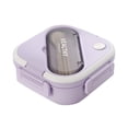 thumbnail image 1 of Dvkptbk Lunch Box Divided Bento Box for Adults, Lunch Box for Office Workers, Single-Layer Sealed Lunch Box Camping Essentials, 1 of 2