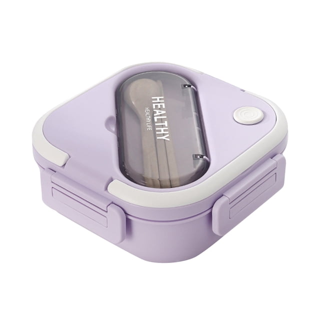 Dvkptbk Lunch Box Divided Bento Box for Adults, Lunch Box for Office Workers, Single-Layer Sealed Lunch Box Camping Essentials