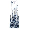 thumbnail image 4 of Robes d'Été pour les Femmes 2023 Causal Ourlet A-Ligne Fluide Mini Robe Blouse, 4 of 5
