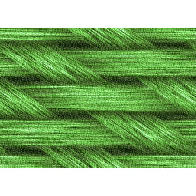 Ahgly Company Machine Washable Indoor Rectangle Transitional Green Area Rugs, 8' x 10'